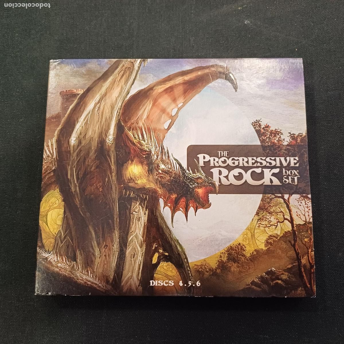 CDs de M&uacute;sica: THE PROGRESSIVE ROCK/BOX SET CD DISCOS 4-5-6.