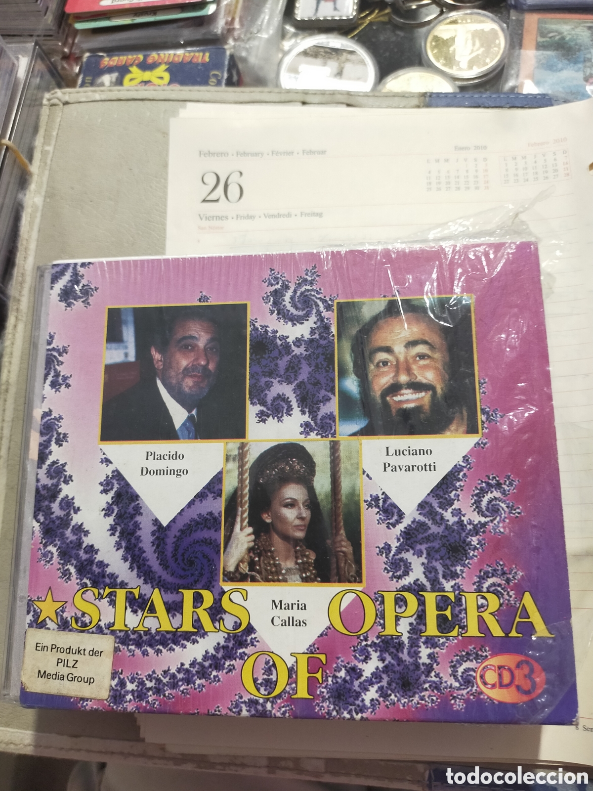 CDs de M&uacute;sica: STARS OF OPERA 3CD TRIPLE CD PLACIDO CALLAS PAVAROTTI NUEVO