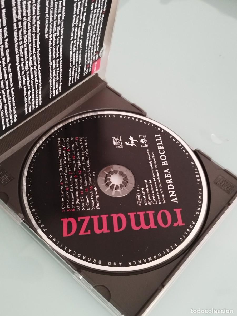 CDs de m&uacute;sica: Andrea Bocelli. Romanza. Cd - Foto 2