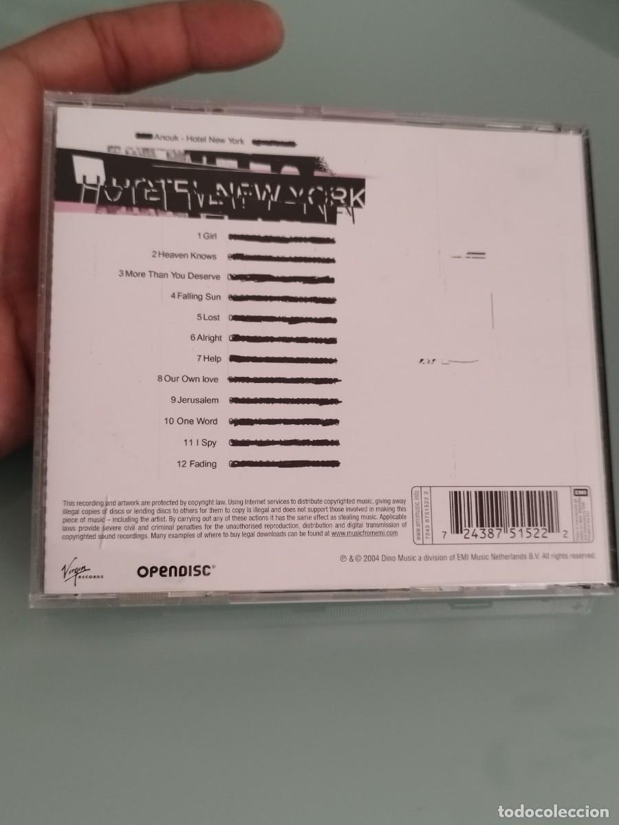 CDs de m&uacute;sica: Anouk &ndash; Hotel New York. Cd - Foto 3