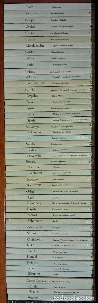 CDs de M&uacute;sica: Obras Maestras de la M&uacute;sica Cl&aacute;sica BBVA-EL PA&Iacute;S 50 CDs digibook