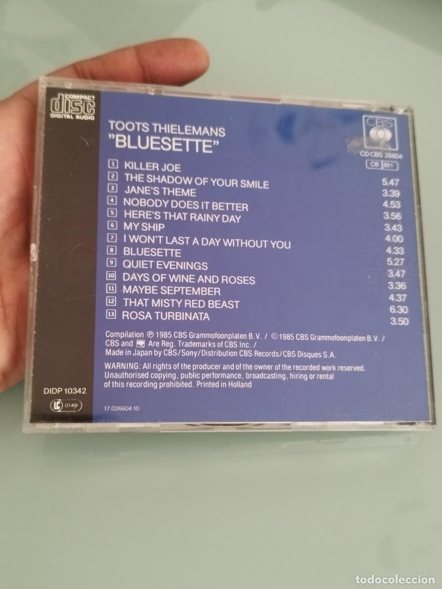 CDs de m&uacute;sica: Toots Thielemans &ndash; Bluesette. Cd. - Foto 3