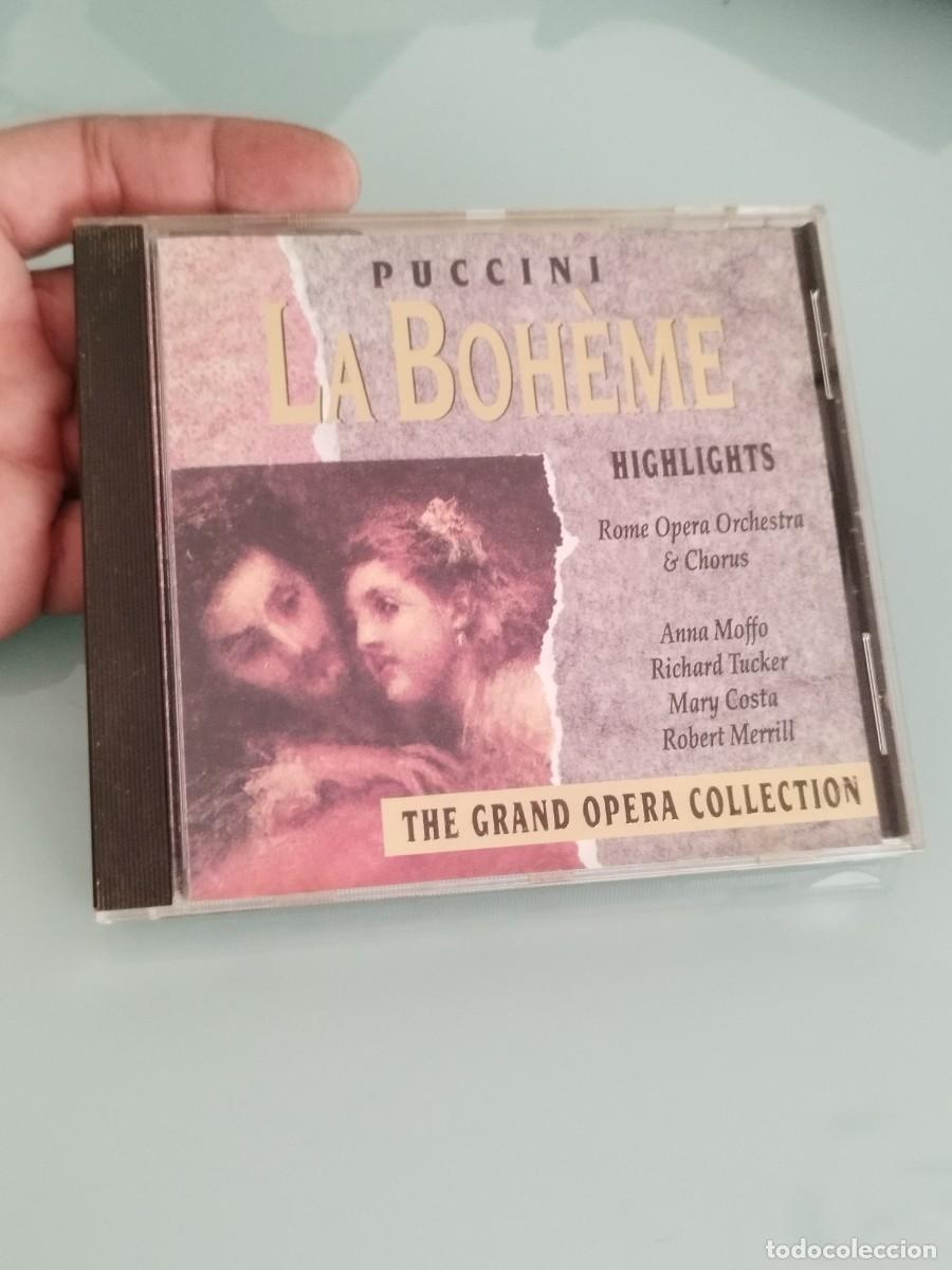 CDs de M&uacute;sica: Puccini*, Rome Opera Orchestra*, & Chorus*, Anna Moffo, Richard Tucker, Mary Costa, Robert . Cd.