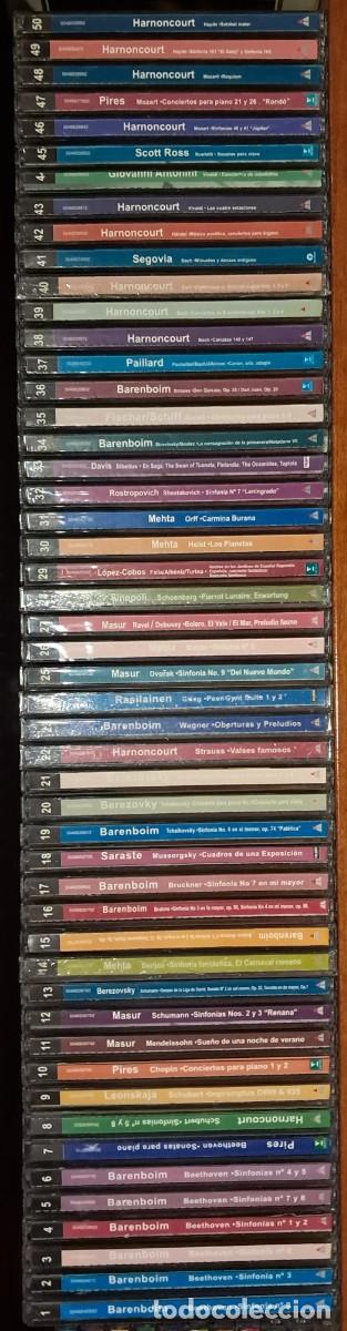 CDs de M&uacute;sica: Lote 50 CDs m&uacute;sica cl&aacute;sica colecci&oacute;n la mejor m&uacute;sica del mundo