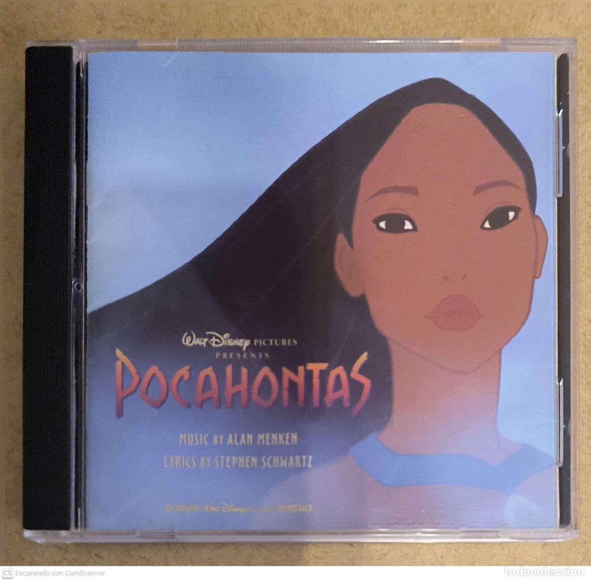 CDs de M&uacute;sica: B.S.O. POCAHONTAS (WALT DISNEY) CD 1995 Edici&oacute;n USA