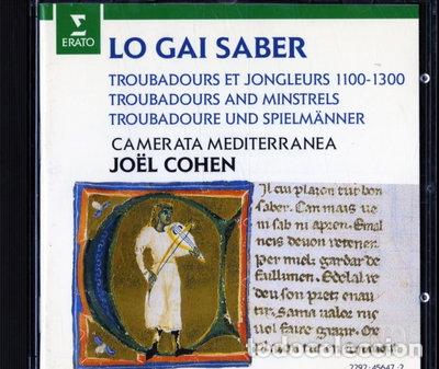 CDs de M&uacute;sica: Lo Gai Saber: Troubadours & Trouveres- 0022924564727
