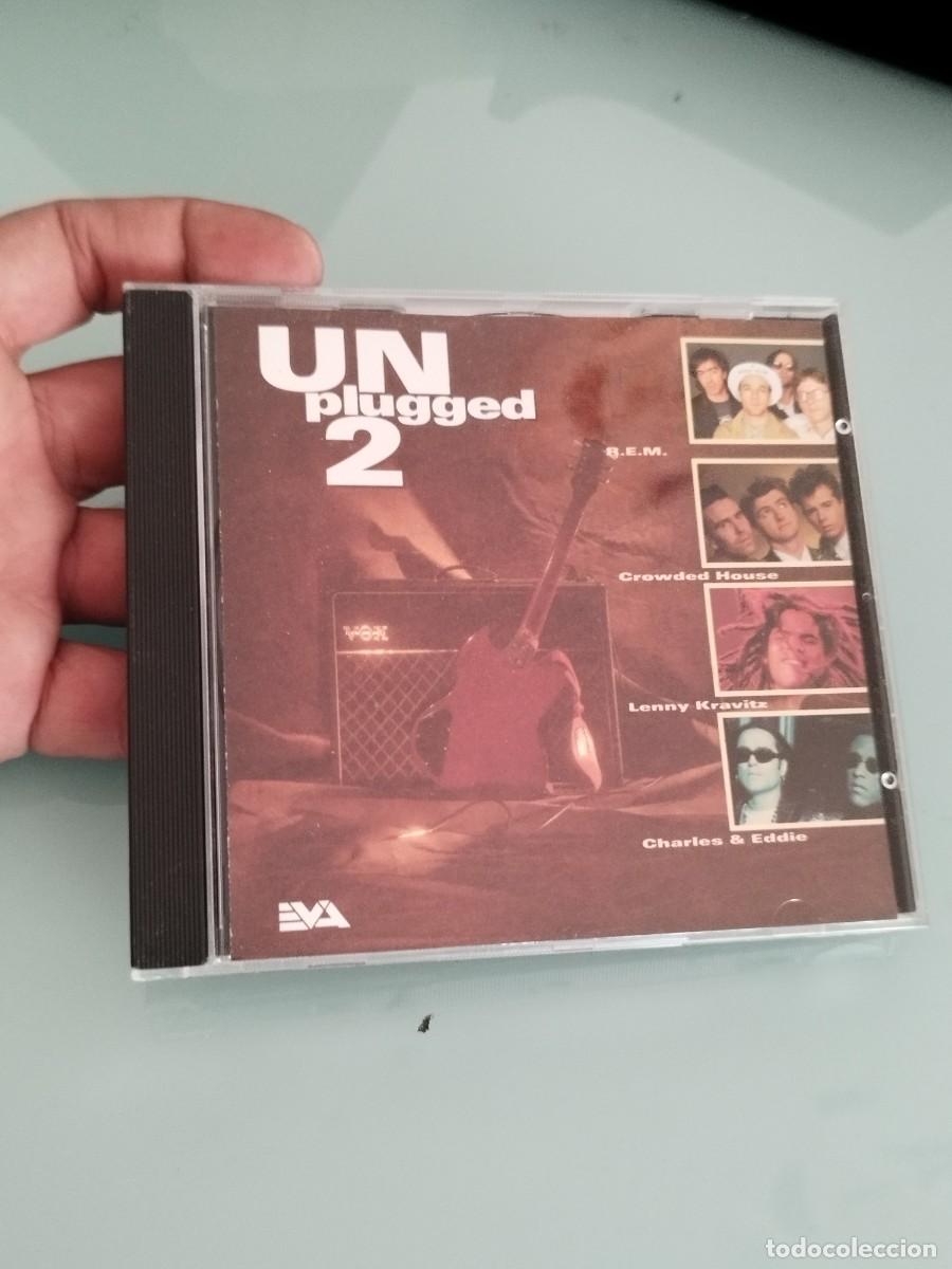 Musik-CDs: MTV Unplugged 2&rdquo;. Cd compilaci&oacute;n. R.E.M., Crowded House, Lenny Kravitz y Charles & Eddie.