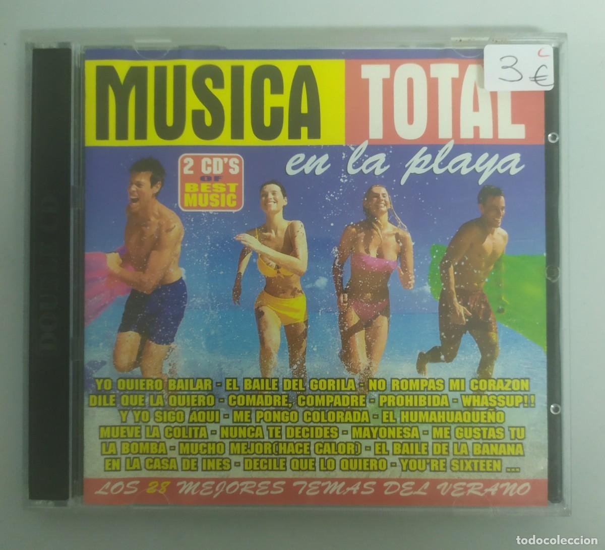 CDs de M&uacute;sica: CD RECOPILATORIO - MUSICA TOTAL EN LA PLAYA