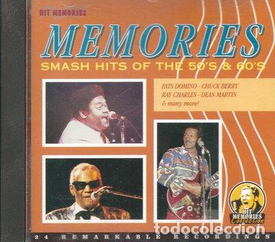 CDs de M&uacute;sica: Memories: Smash Hits of the 50's & 60's- 5701861886721