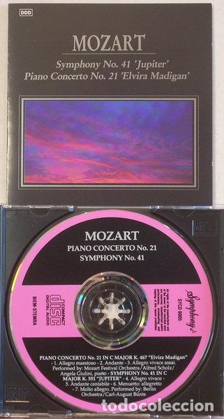 CDs de M&uacute;sica: Symphony No. 41 / Piano Conc. No.21- 8711539007201
