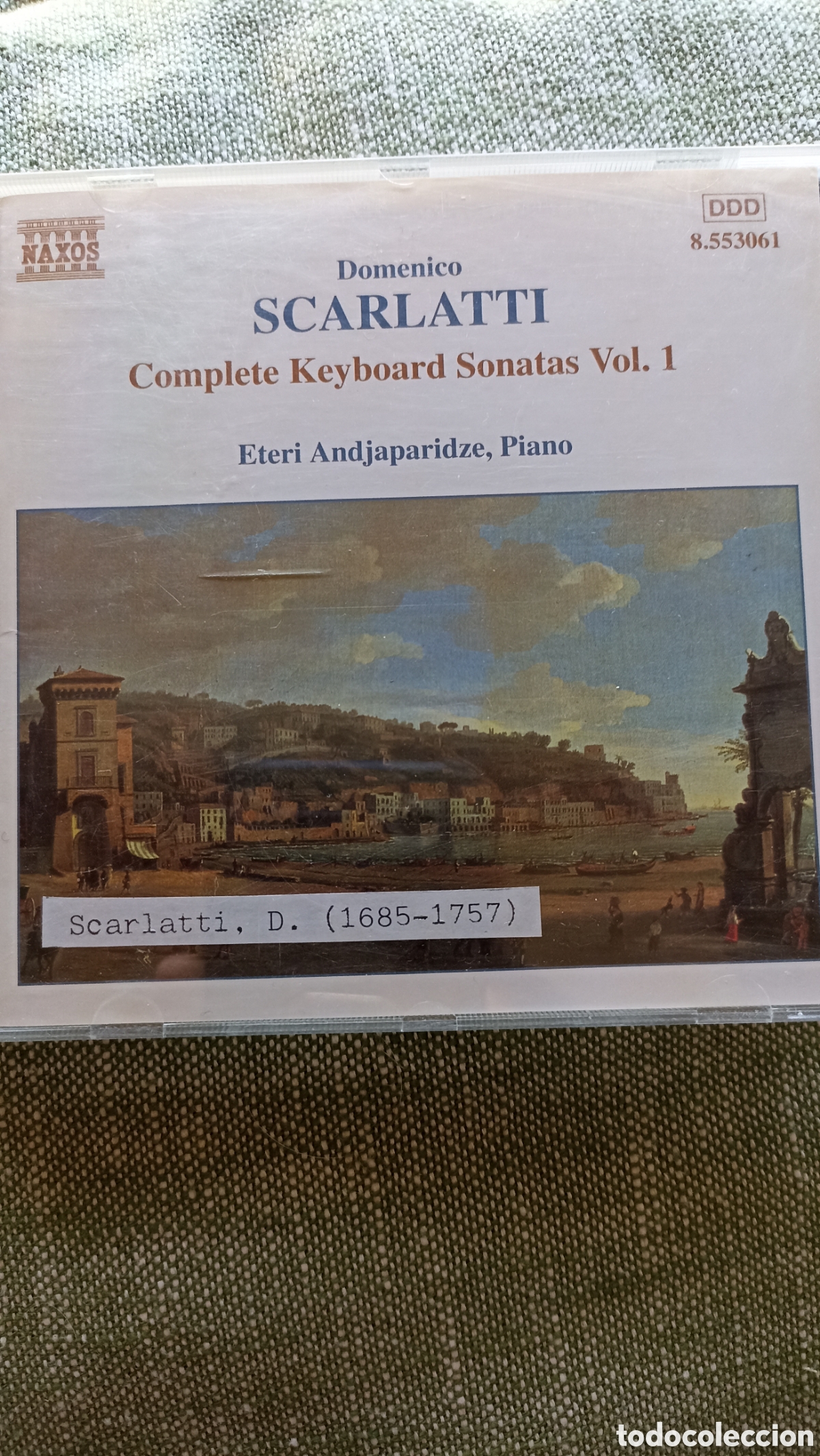CDs de M&uacute;sica: CD &rdquo;Domenico Scarlatti: Complete Keyboard Sonatas, Vol. 1&rdquo;