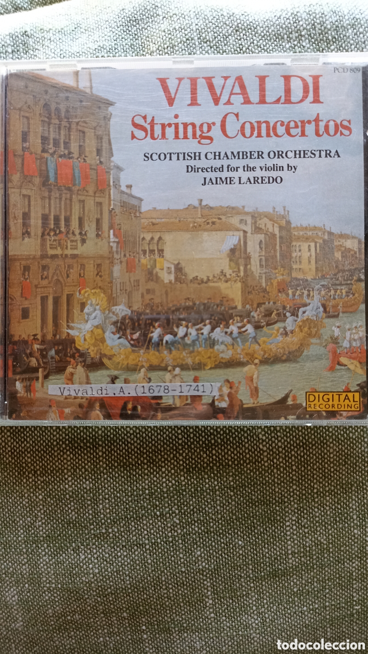 CDs de M&uacute;sica: Vivaldi: String Concertos interpretado por la Scottish Chamber Orchestra