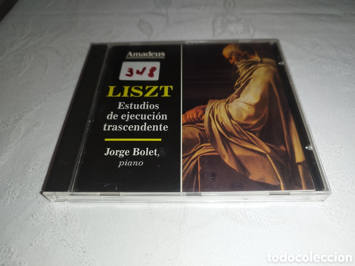 CDs de M&uacute;sica: CD. LISZT: ESTUDIOS DE EJECUCI&Oacute;N TRASCENDENTE.- JORGE BOLET, PIANO.
