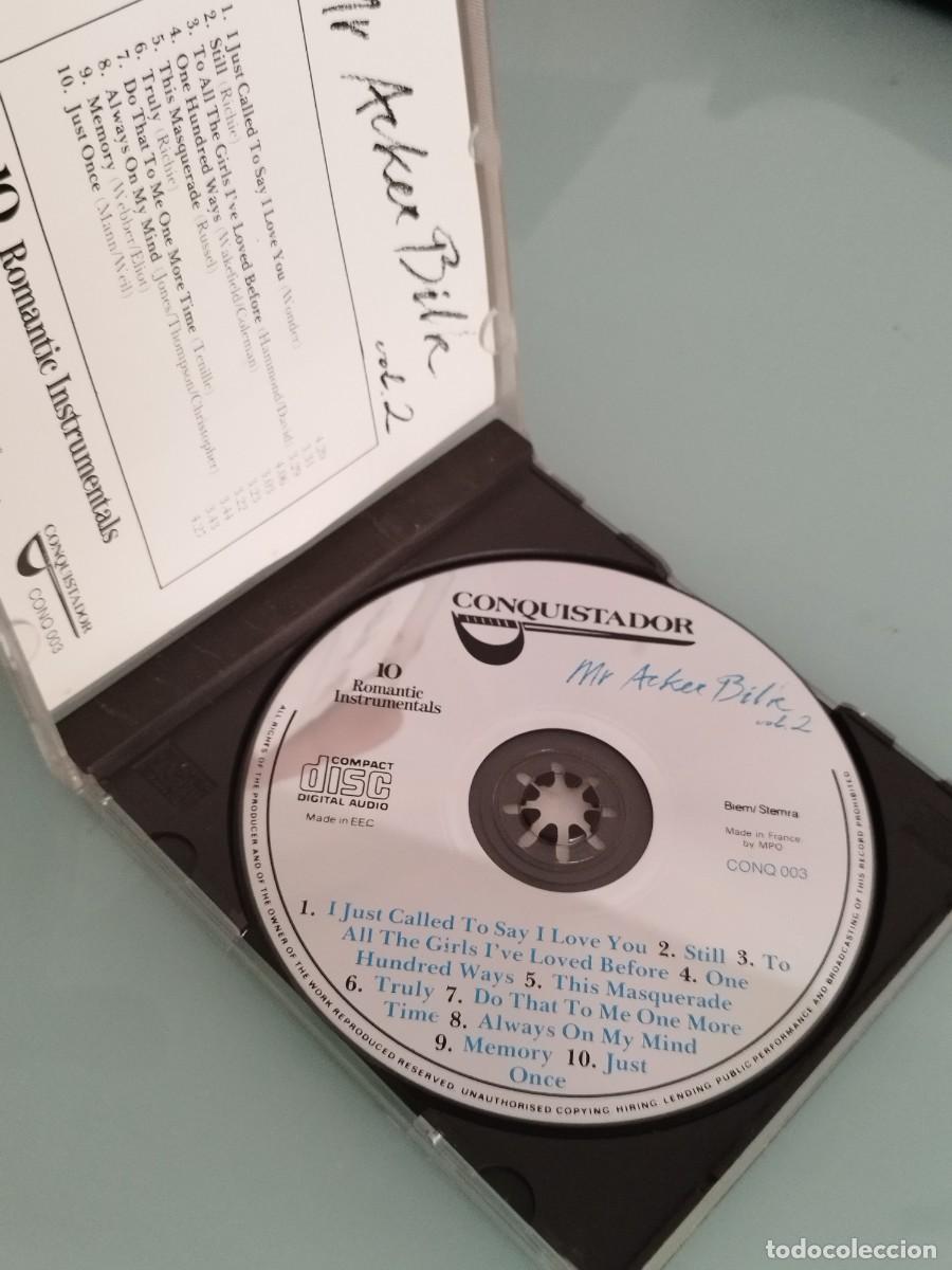 CDs de m&uacute;sica: Mr. Acker Bilk - Vol.2 10 Romantic Instrumentals. Cd. - Foto 2