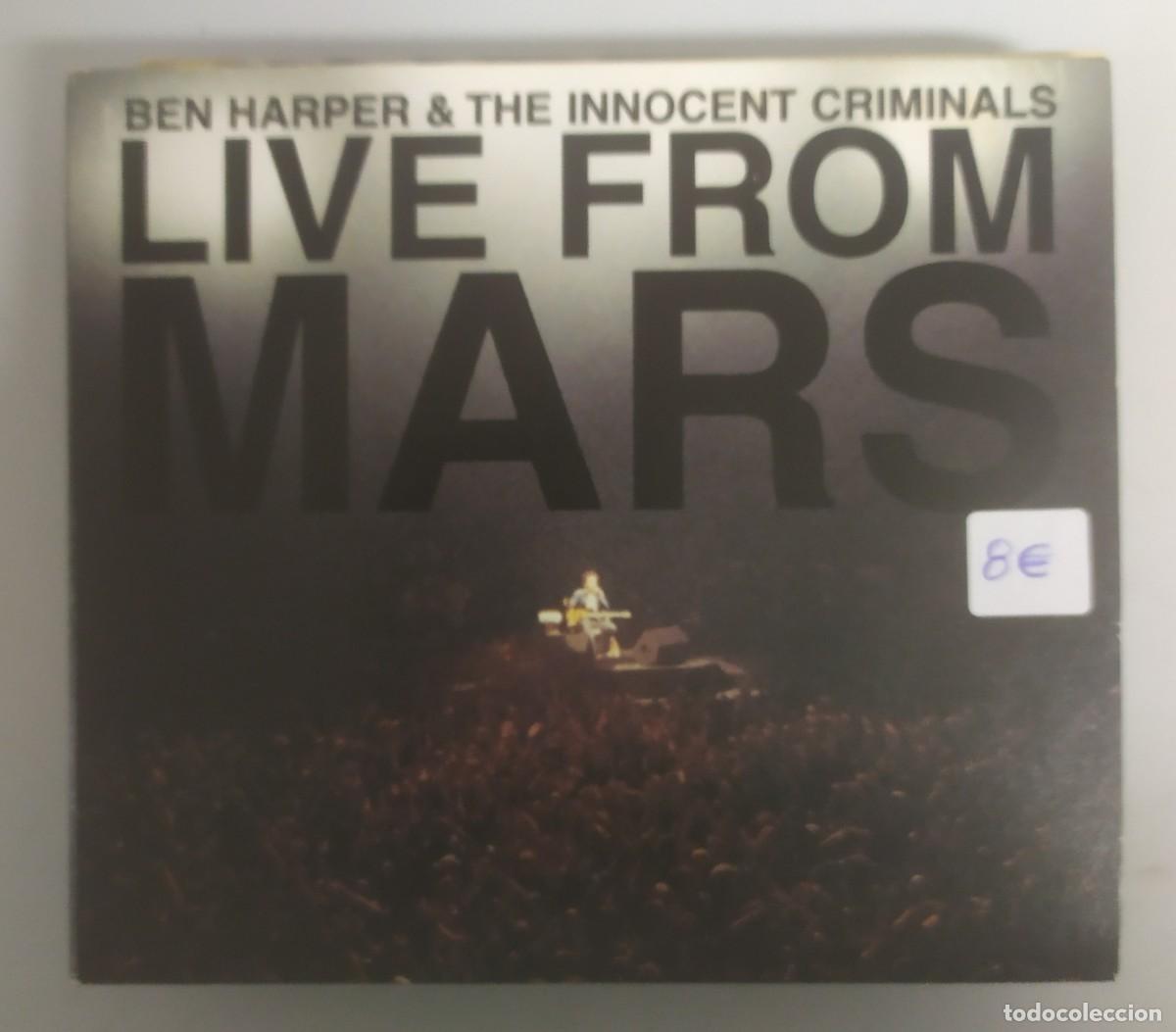 CDs de M&uacute;sica: CD BEN HARPER LIVE FROM MARS