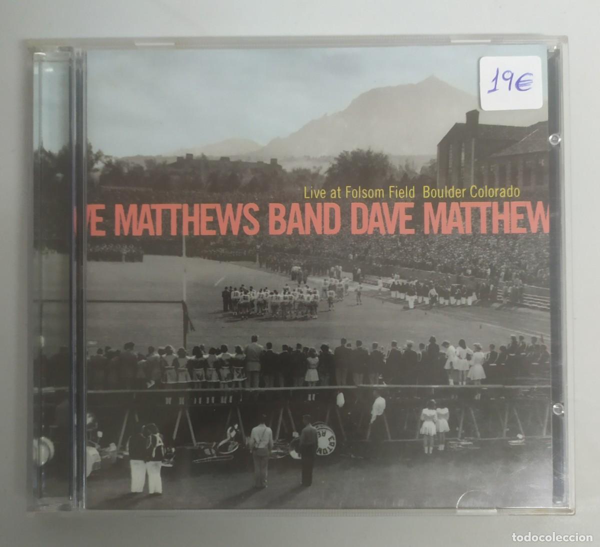 CDs de M&uacute;sica: CD DAVE MATTHEWS BAND LIVE AT FOLSOM FIELD