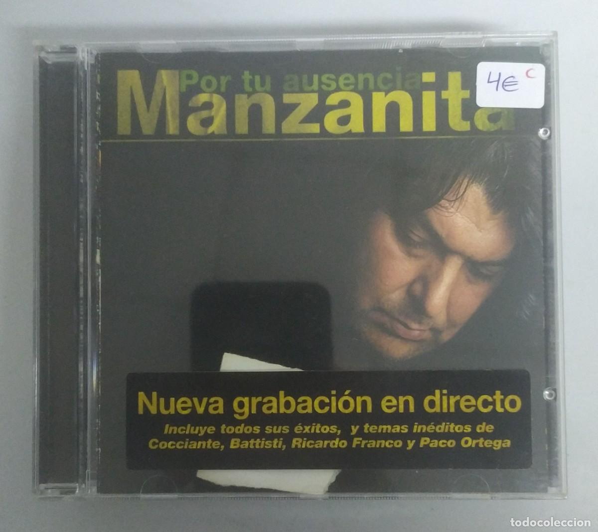 CDs de M&uacute;sica: CD MANZANITA POR TU AUSENCIA