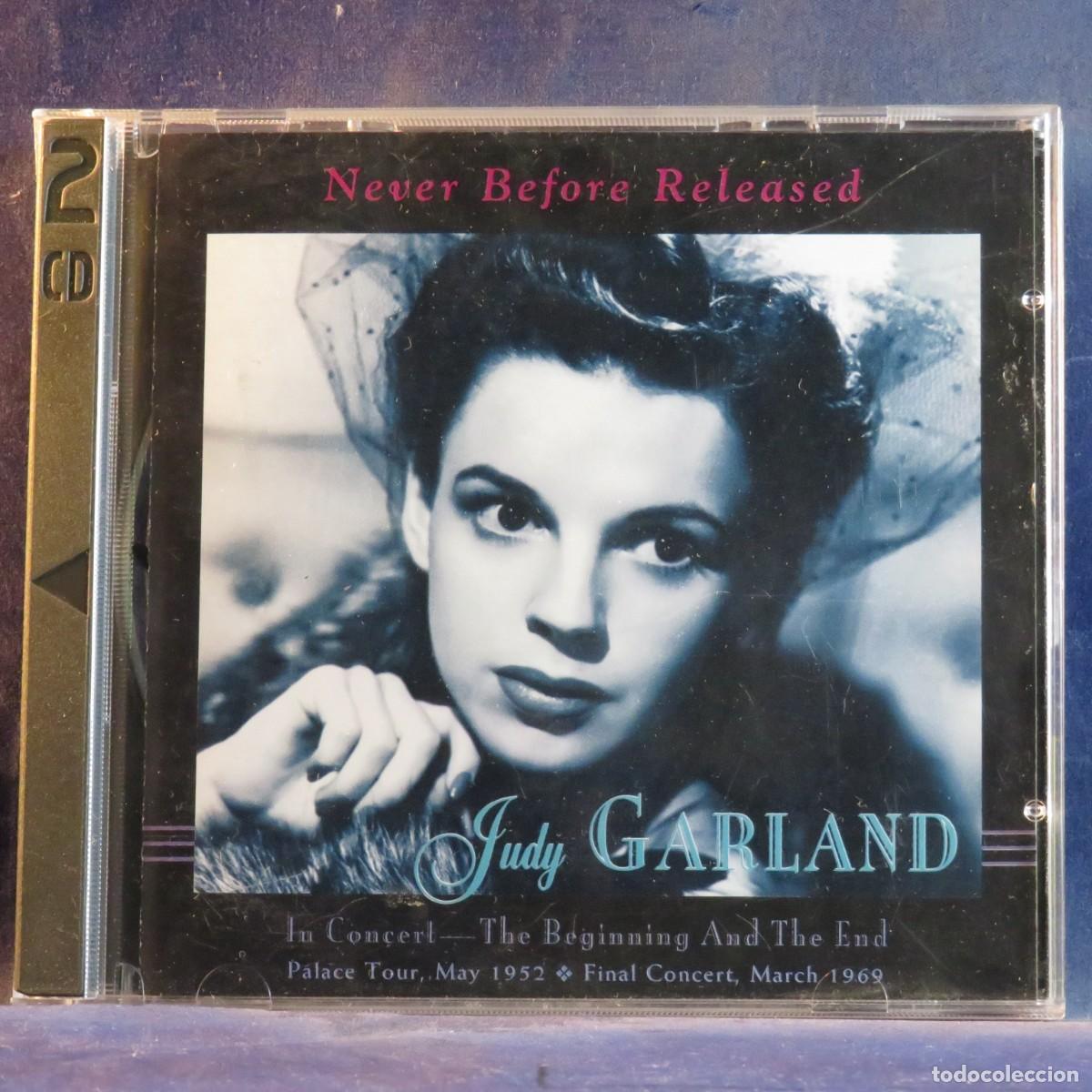 CDs de M&uacute;sica: NEVER BEFORE RELEASED - JUDY GARLAND - 2 CD