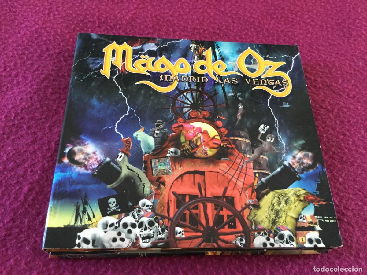 CDs de M&uacute;sica: Mago de oz madrid las ventas 2 cd&acute;s + dvd digipack en buen estado