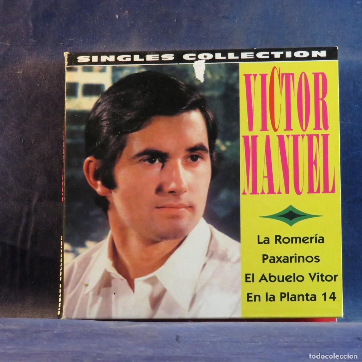 CDs de M&uacute;sica: V&Iacute;CTOR MANUEL &ndash; SINGLES COLLECTION - CD