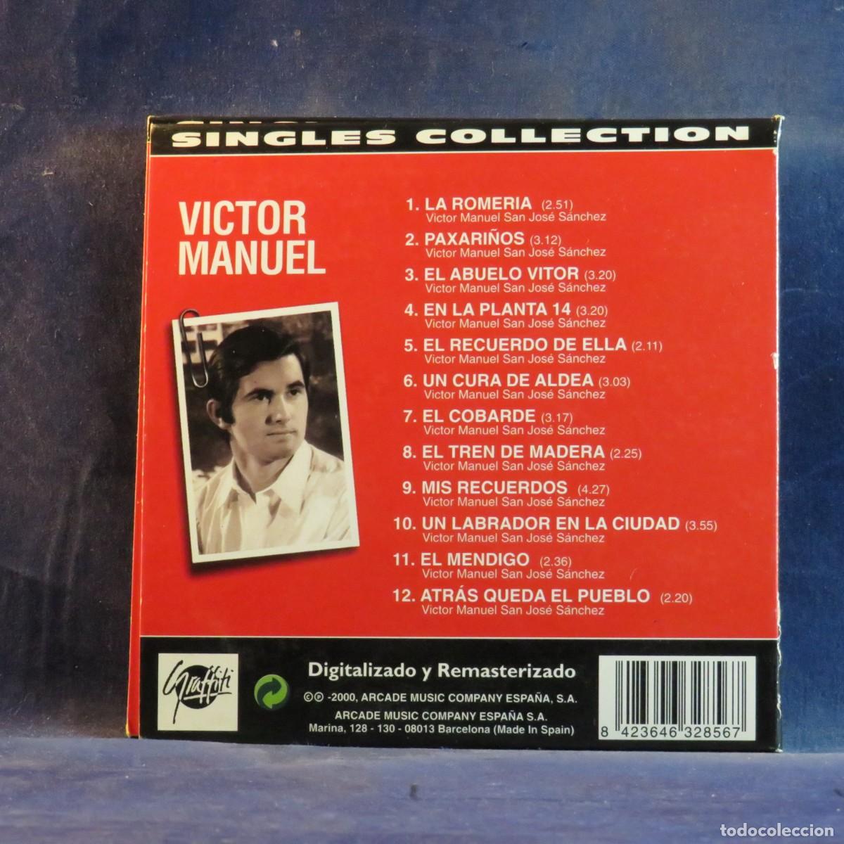 CDs de m&uacute;sica: V&Iacute;CTOR MANUEL &ndash; SINGLES COLLECTION - CD - Foto 2