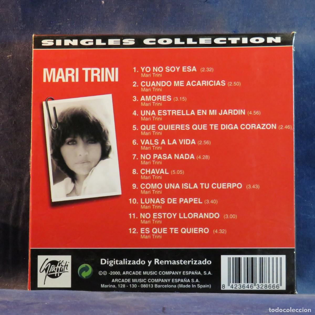 CDs de m&uacute;sica: MARI TRINI &ndash; SINGLES COLLECTION - CD - Foto 2