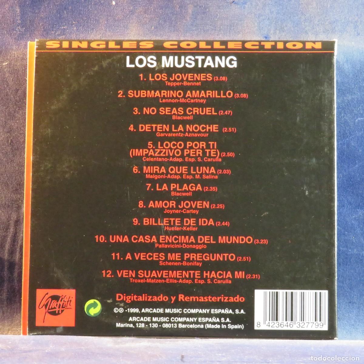 CDs de m&uacute;sica: LOS MUSTANG &ndash; SINGLES COLLECTION - CD - Foto 2