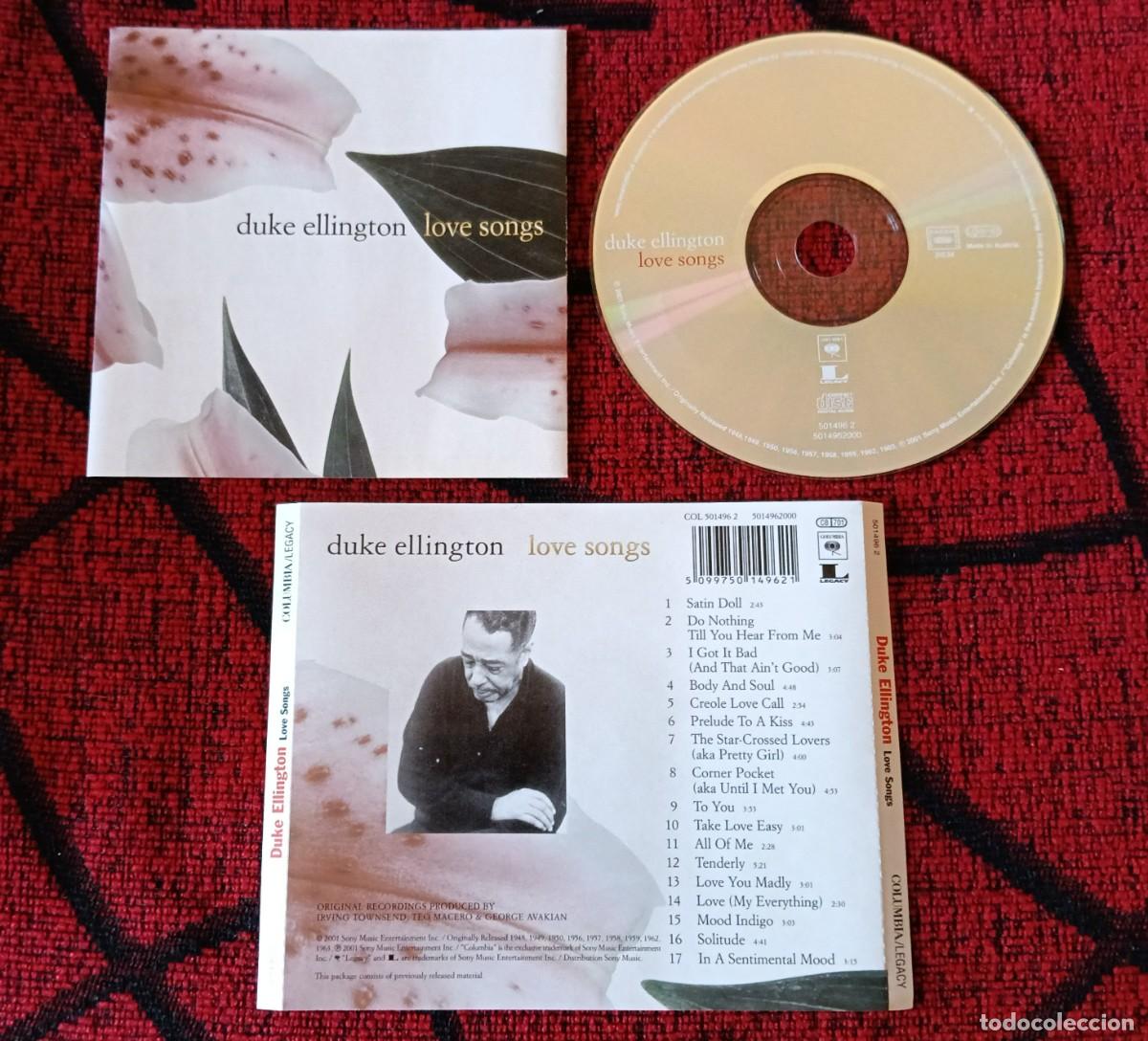 CDs de M&uacute;sica: DUKE ELLINGTON ** Love Songs ** CD 2001