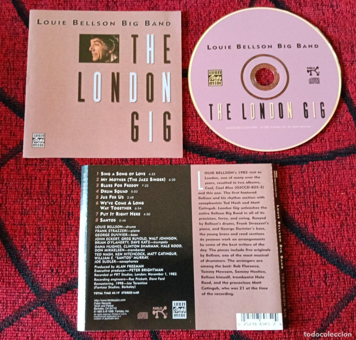 CDs de M&uacute;sica: LOUIE BELLSON BIG BAND ** The London Gig ** CD REEDICION 1998 USA