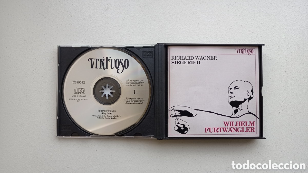 CDs de m&uacute;sica: Wagner - Siegfried - Furtw&auml;ngler - Foto 3