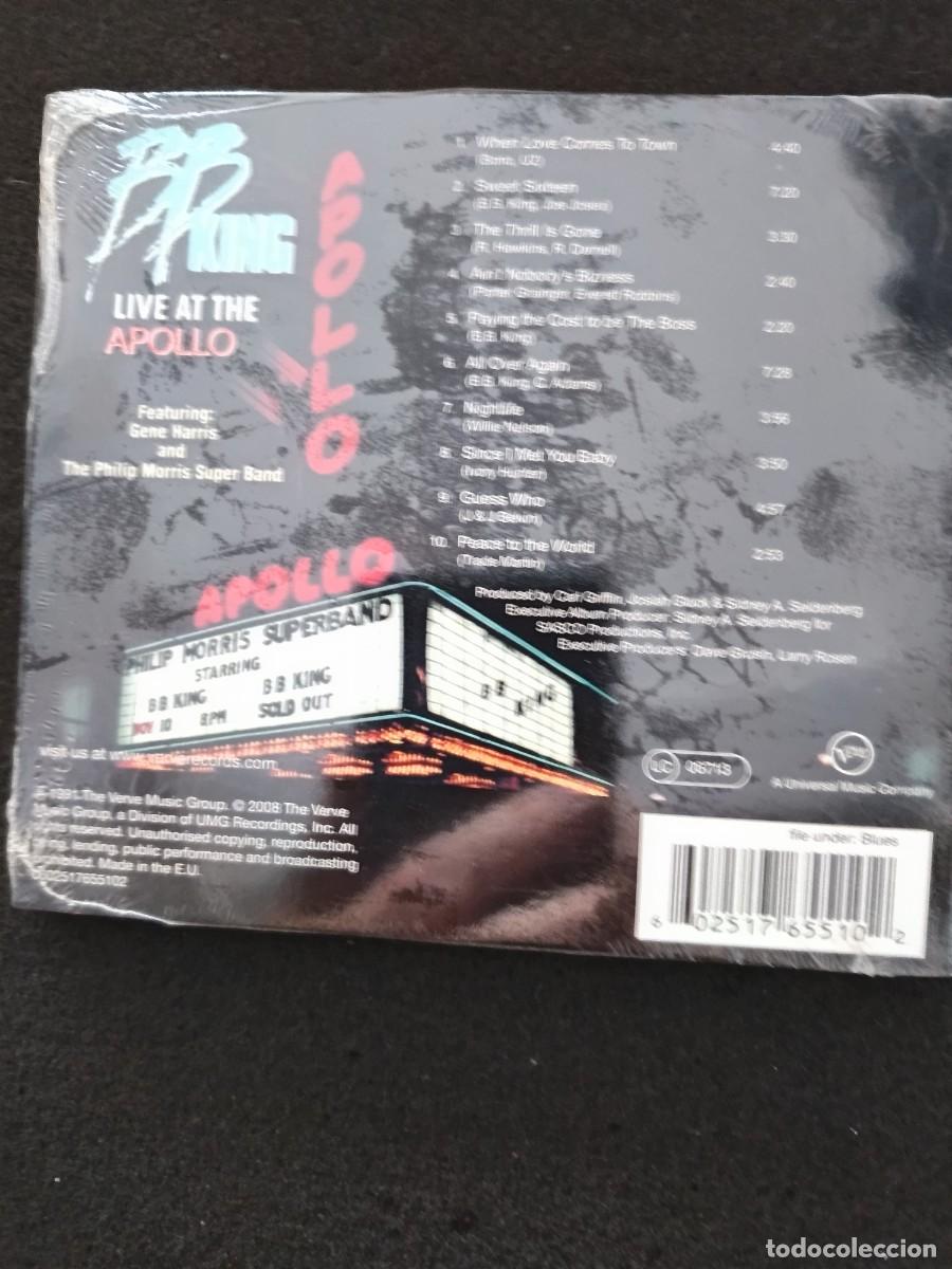 CDs de m&uacute;sica: B B KING LIVE AT THE APOLLO - Foto 2