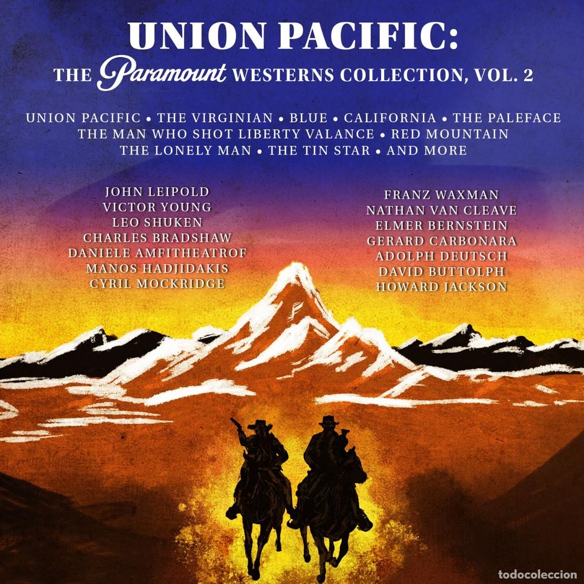 CDs de M&uacute;sica: Union Pacific: THE PARAMOUNT WESTERNS COLLECTION (VOL. 2) (4 CDs)