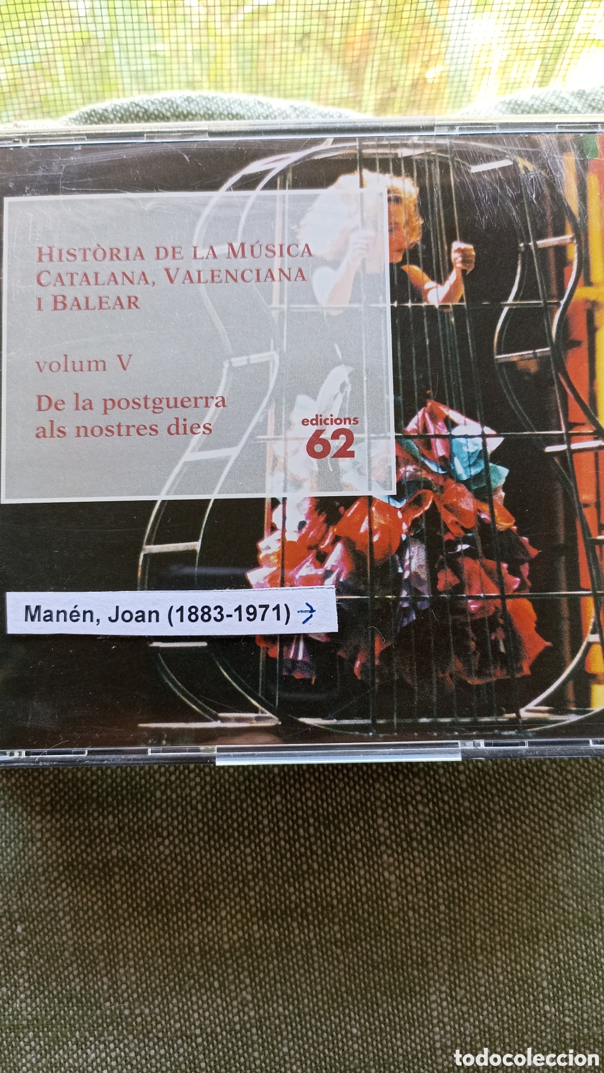 CDs de M&uacute;sica: 4CD/Libro Hist&ograve;ria de la M&uacute;sica Catalana, Valenciana i Balear - Vol. V