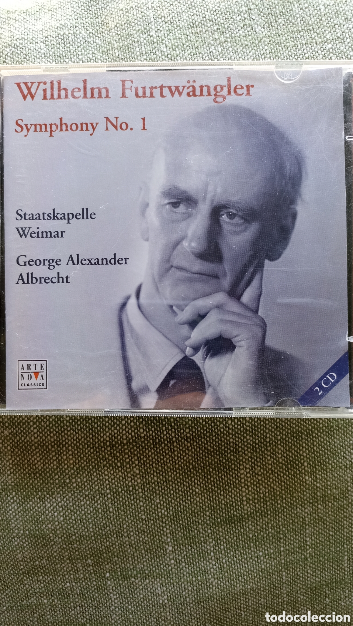 CDs de M&uacute;sica: 2CD Sinfon&iacute;a n.&ordm; 1 de Wilhelm Furtw&auml;ngler