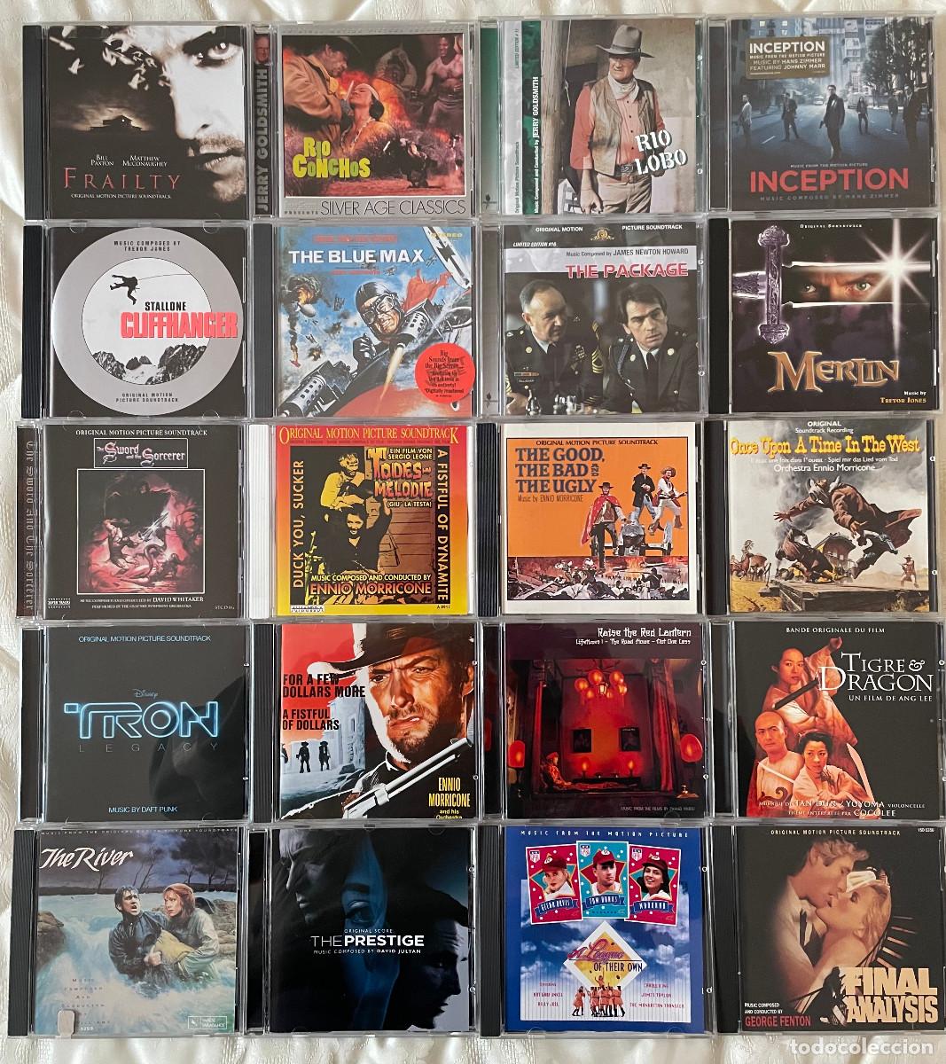 CDs de M&uacute;sica: CDs Bandas Sonoras Originales Pel&iacute;culas. Desde 5&euro;.