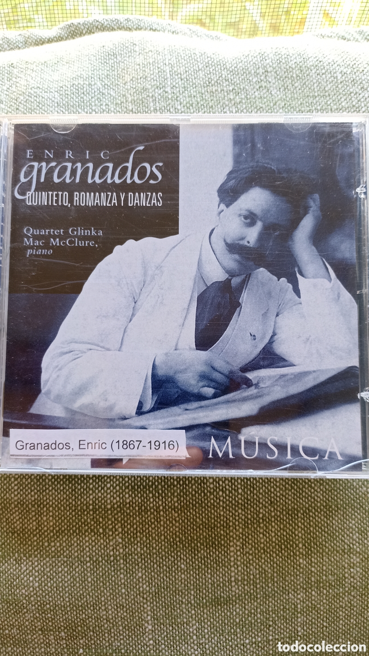 CDs de M&uacute;sica: CD Enric Granados - Quinteto, Romanza y Danzas (Interpretado por Mac McClure & Quartet Glinka)