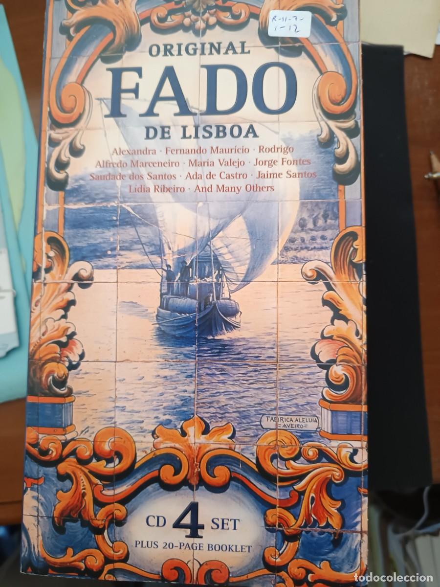 CDs de M&uacute;sica: 4 CD SET PLUS 20-PAGE BOOKLET. ORIGINAL FADO DE LISBOA. 4 CD (DIVERSOS CANTANTES)
