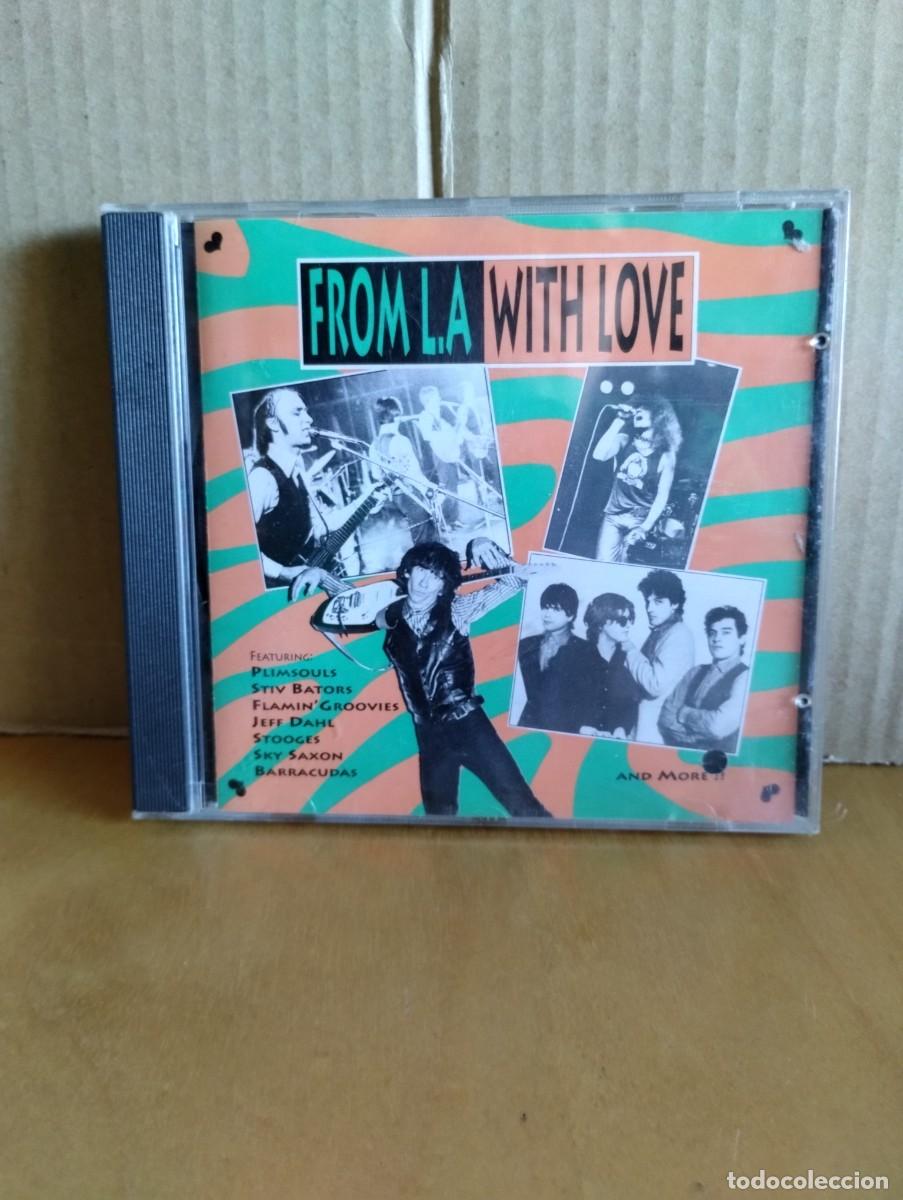 CDs de M&uacute;sica: FROM L.A. WITH LOVE ---- PLIMSOULS,S.BATORS,FLAMIN GROOVIES,STOOGES,BARRACUDAS .....