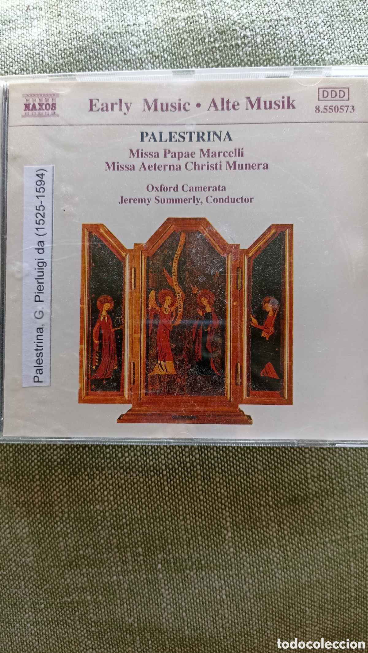 CDs de M&uacute;sica: CD Palestrina: Missa Papae Marcelli - Oxford Camerata (Naxos)