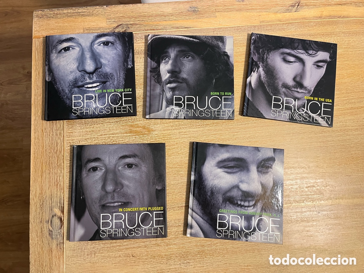 CDs de M&uacute;sica: Bruce Springsteen 5 libritos-CD