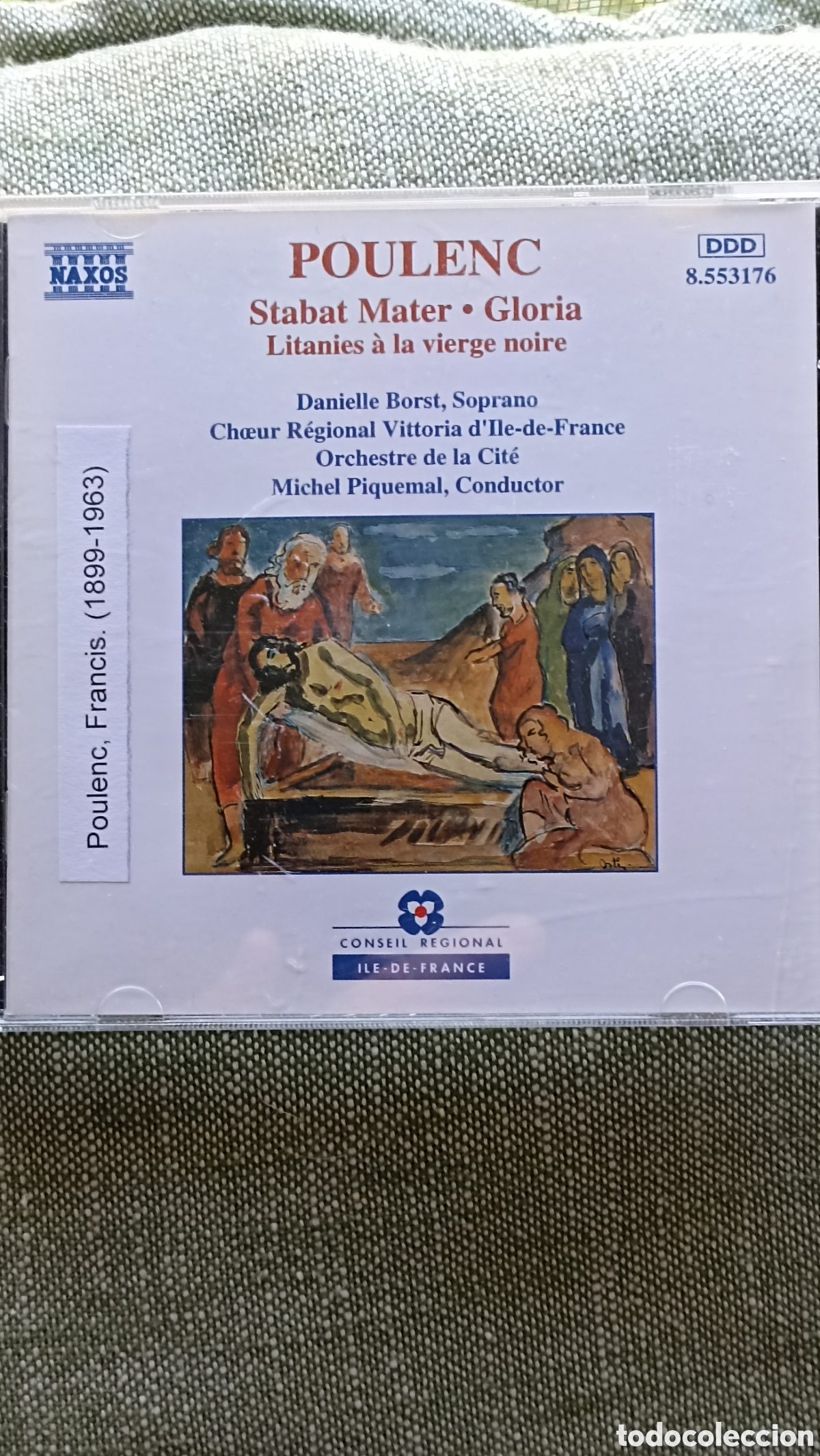 CDs de M&uacute;sica: CD Poulenc*, Danielle Borst - Stabat Mater &bull; Gloria &bull; Litanies &Agrave; La Vierge Noire