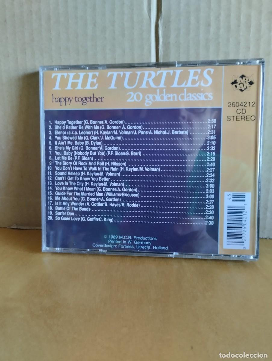CDs de m&uacute;sica: THE TURTLES ---- 20 GOLDEN CLASSICS - Foto 2