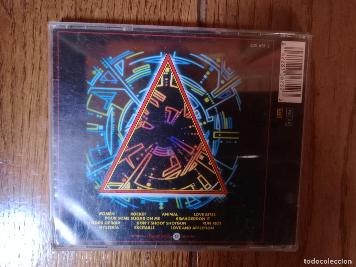 CDs de m&uacute;sica: Def Leppard - hysteria - Foto 3