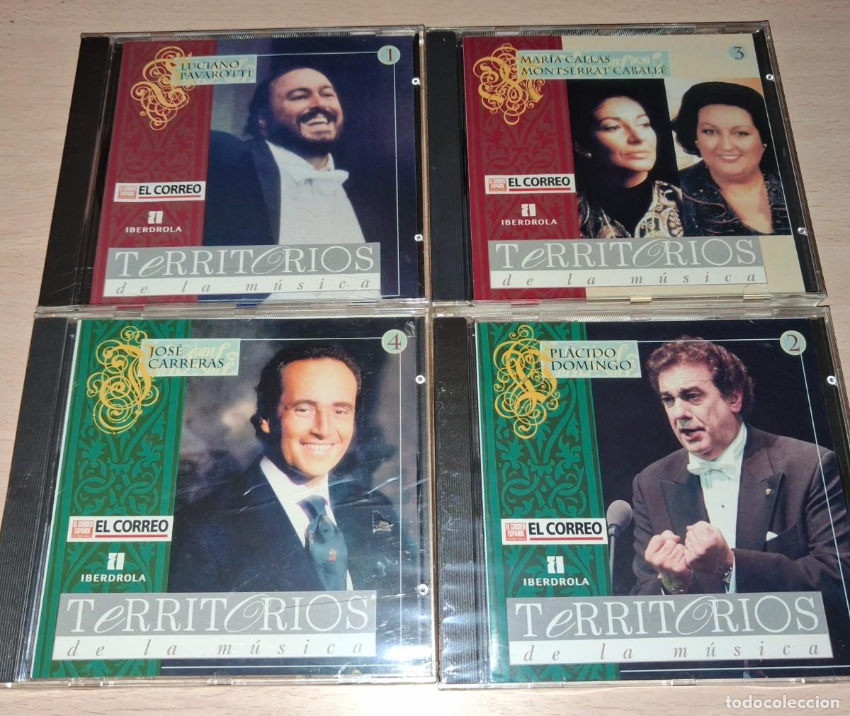 CDs de M&uacute;sica: Lote de 4 CD. &Oacute;PERA: Pl&aacute;cido, Caball&eacute;, etc.
