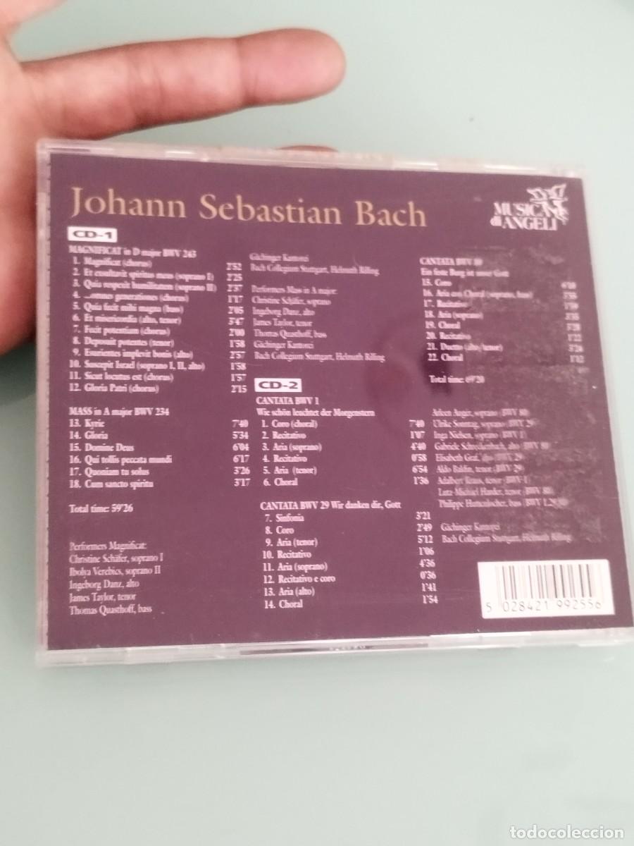 CDs de m&uacute;sica: Helmuth Rilling y J.S. Bach. Cd. - Foto 3