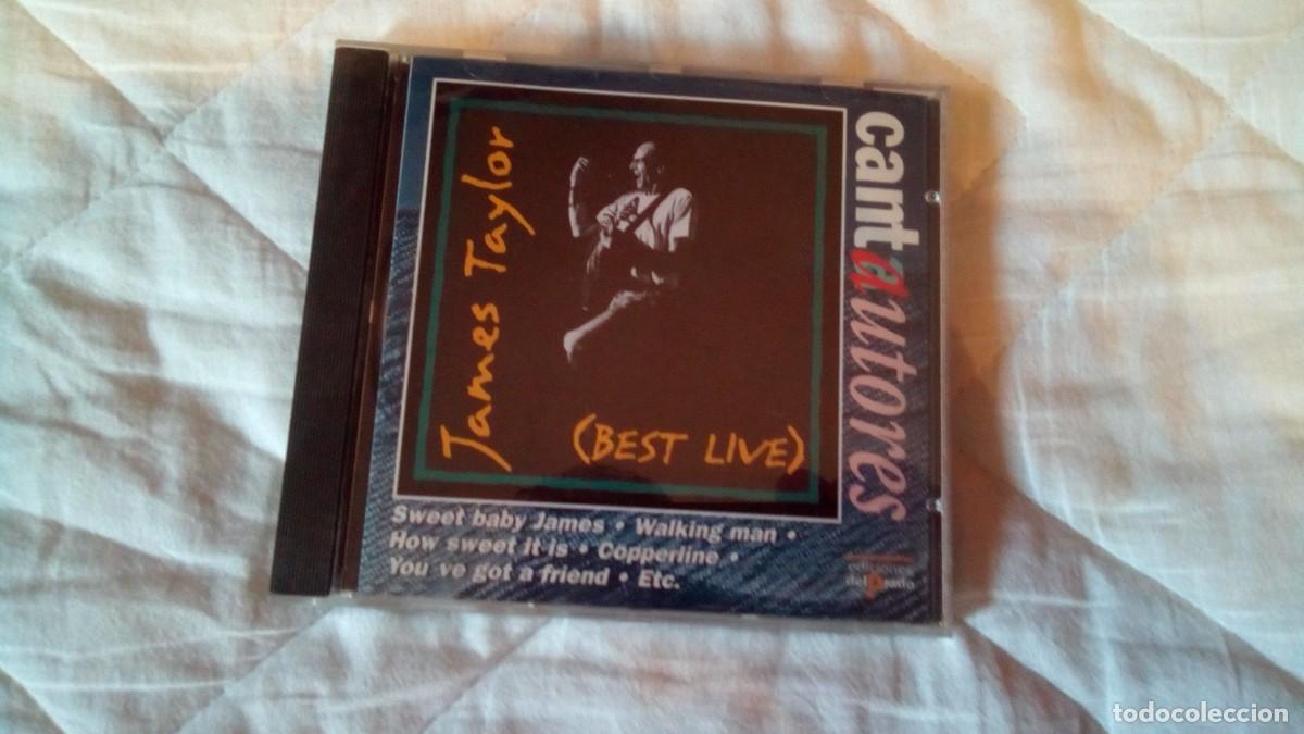 CDs de m&uacute;sica: CD James Taylor -Best Live-COMO NUEVO - Foto 1