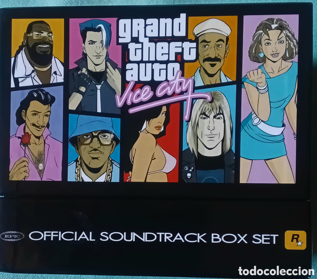 CDs de M&uacute;sica: GRAND THEFT AUTO OFFICIAL SOUNDTRACK BOX SET 7 CDS DESCATALOGADA
