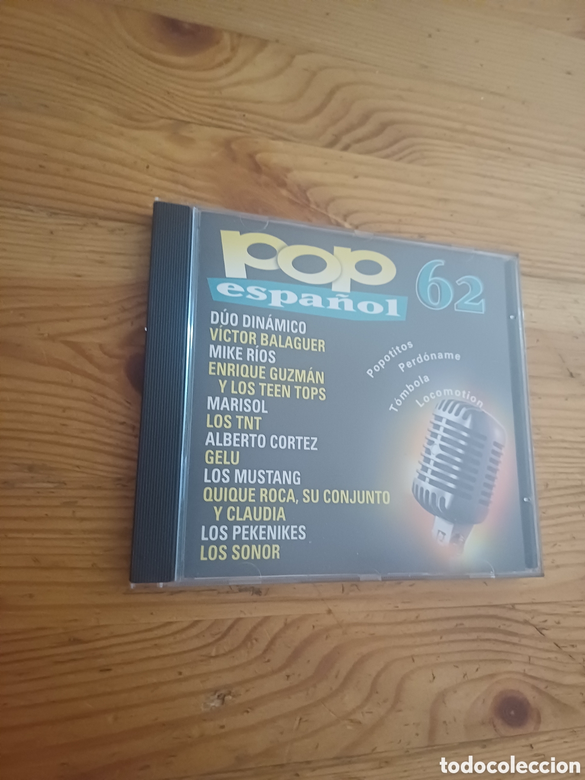 CDs de M&uacute;sica: Pop espa&ntilde;ol 62 CD Duo Din&aacute;mico V&iacute;ctor Balaguer Mike R&iacute;os Enrique Guzm&aacute;n Marisol Los TNT A Cortez