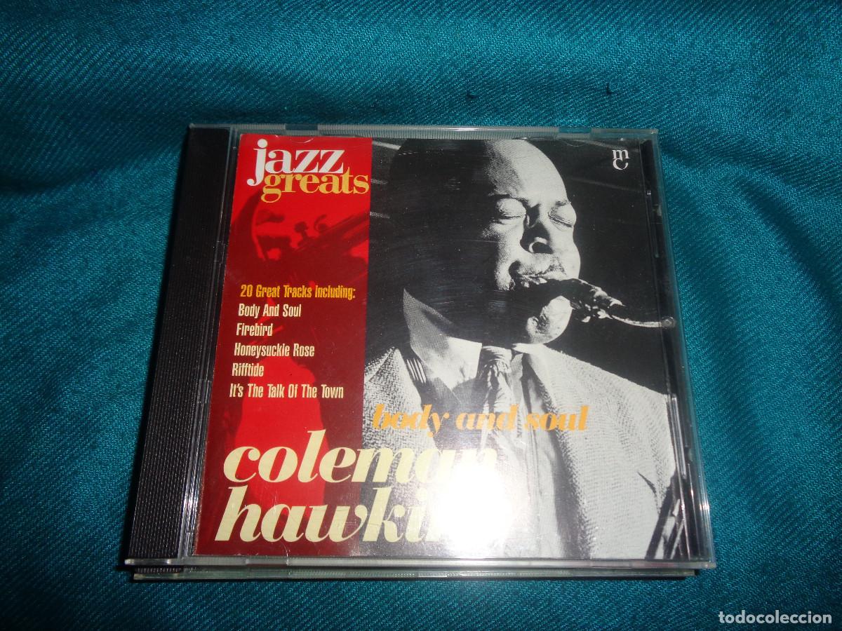 CDs de M&uacute;sica: COLEMAN HAWKINS. BODY AND SOUL. JAZZ GREATS. CD. IMPECABLE