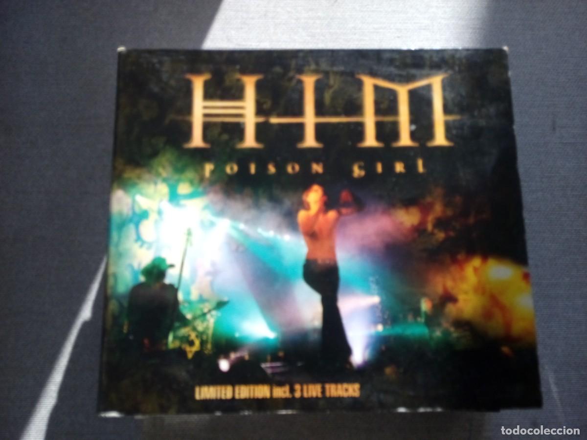 CDs de M&uacute;sica: HIM POISON GIRL CD EP LIMITED EDITION 3 LIVE TRACKS DIGIPACK